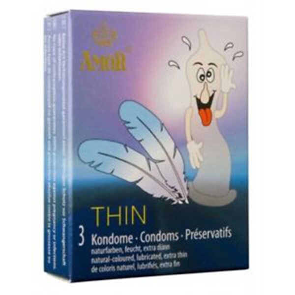 Prezervative Amor Thin (3buc) Prezervative Amor Thin (3buc)