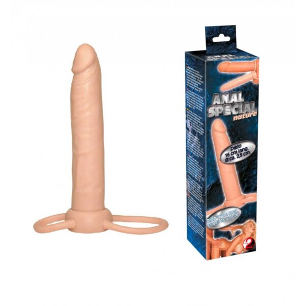 Inel Cu Dildo Pentru Dubla Penetrare Anal Special Nature Inel Cu Dildo Pentru Dubla Penetrare Anal Special Nature