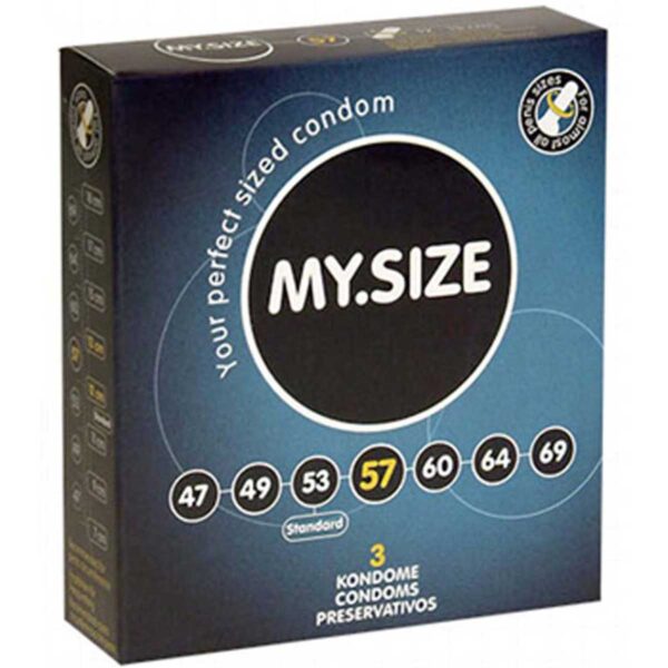 Prezervative My Size Pro 57 (3buc) Prezervative My Size Pro 57 (3buc)