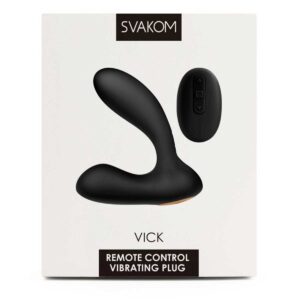 Vibrator Anal Svakom Vick Black