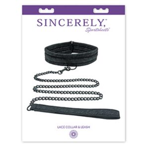 Zgarda Cu Lesa Sincerely Lace Collar And Leash