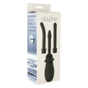 Irigator Anal Douche Unisex Black