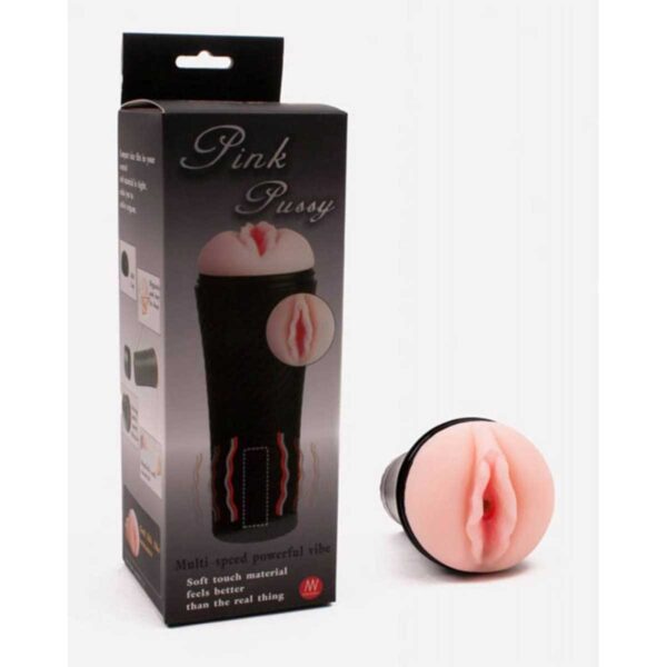 Masturbator Cu Vibratii Pink Pussy Masturbator Cu Vibratii Pink Pussy