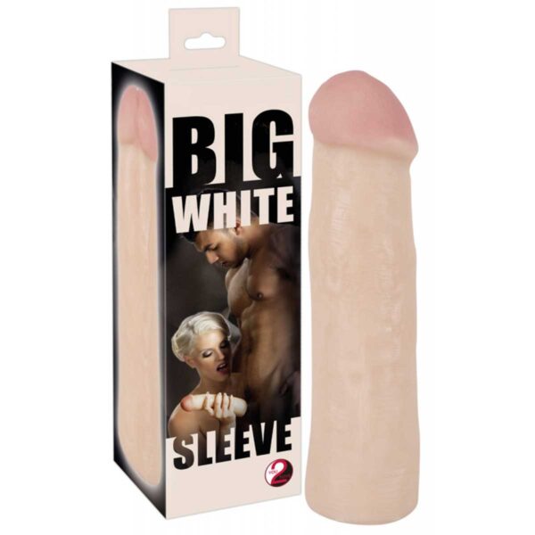 Prelungitor Penis Sleeve Big White Prelungitor Penis Sleeve Big White