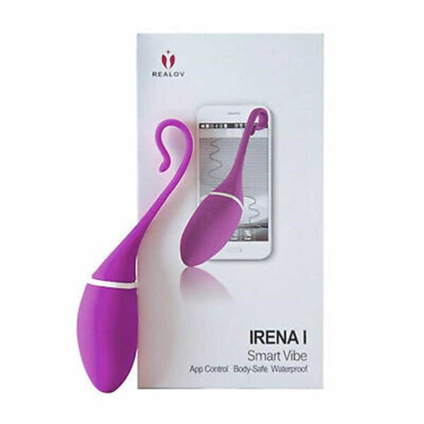 Vibrator cu Aplicatie Irena I Realov Purple Vibrator cu Aplicatie Irena I Realov Purple
