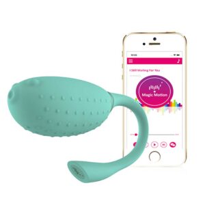 Vibrator Cu Aplicatie Magic Fugu Green
