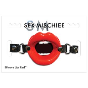 Calus De Gura Silicone Lips Red