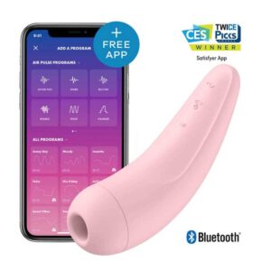 Stimulator De Clitoris Satisfyer Curvy 2 + Pink