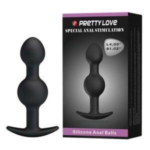Bile Anale Special Anal Stimulation Silicon Black Small