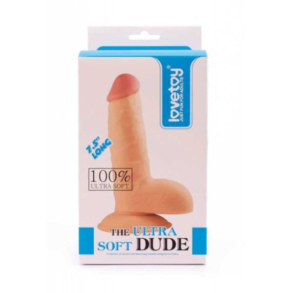 Dildo The Ultra Soft Dude 7.5 Inch Long Dildo The Ultra Soft Dude 7.5 Inch Long