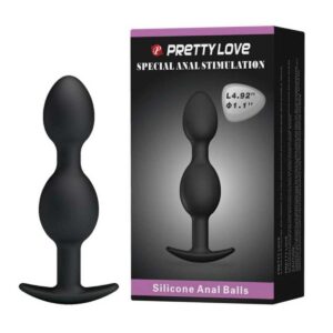 Bile Anale Special Anal Stimulation Silicon Black Medium