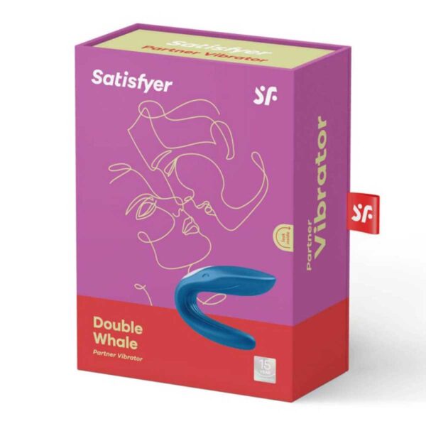 Vibrator De Cuplu Satisfyer Double Whale Vibrator De Cuplu Satisfyer Double Whale