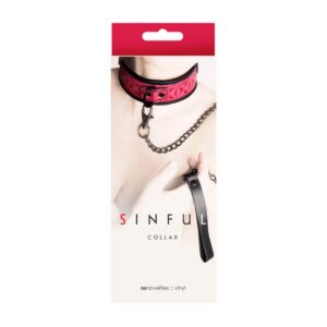 Zgarda Cu Lesa Sinful Pink Collar