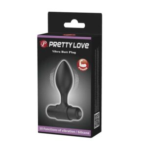 Vibrator Anal Pretty Love Vibra Butt Plug 10 Functii