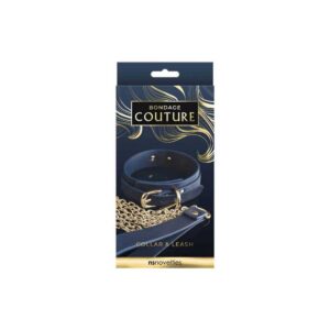 Zgarda Cu Lesa Bondage Couture Collar & Leash
