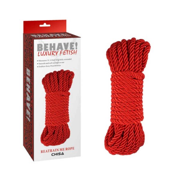 Sfoara Bondage Rope Bind Love Rope Red 10 Metri Sfoara Bondage Rope Bind Love Rope Red 10 Metri