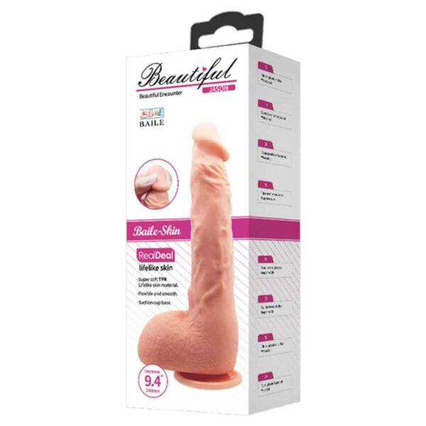 Dildo Beautiful Jason 9.4 Inch Dildo Beautiful Jason 9.4 Inch
