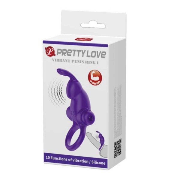 Inel Cu Vibratie Pretty Love Rabbit 10 Functii Purple Inel Cu Vibratie Pretty Love Rabbit 10 Functii Purple