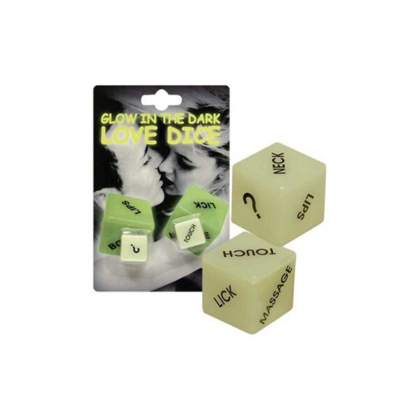 Zar Love Dice Glow In The Dark Zar Love Dice Glow In The Dark