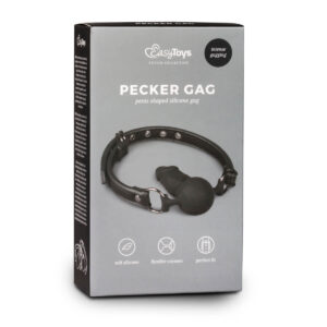 Calus De Gura Easy Toys Pecker Gag With Silicone Dong