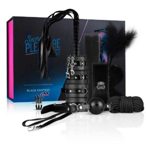 Set Secret Pleasure Chest Black Fantasy