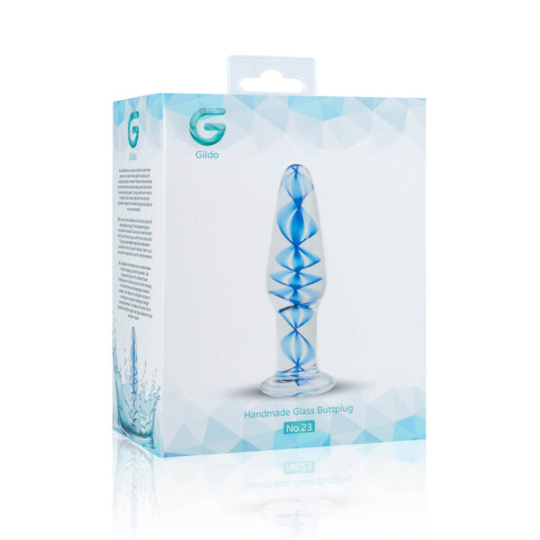 Dildo Sticla Gildo Clear Glass Butt Plug No 23 Dildo Sticla Gildo Clear Glass Butt Plug No 23