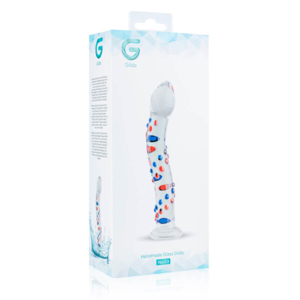 Dildo Sticla Gildo Clear Glass No 03 Dildo Sticla Gildo Clear Glass No 03