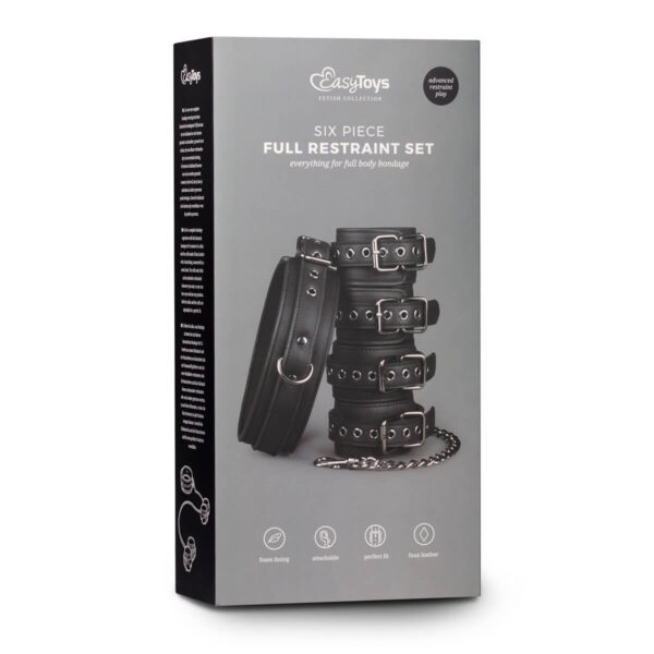 EasyToys Six Piece Full Restraint Set EasyToys Six Piece Full Restraint Set