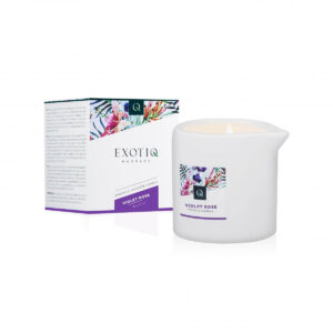 Lumanare Pentru Masaj Exotiq Violet Rose 60g