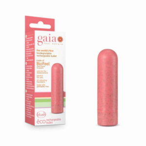 Mini Vibrator Gaia Coral Eco Rechargeable Bullet