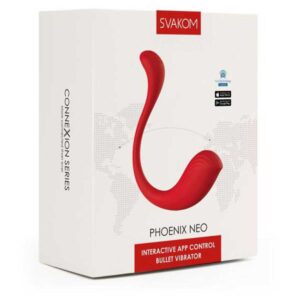 Vibrator Svakom Phoenix Neo Red With App