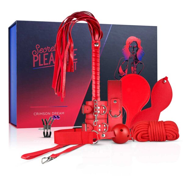 Set Secret Pleasure Crimson Dream Red 8Piese Set Secret Pleasure Crimson Dream Red 8Piese