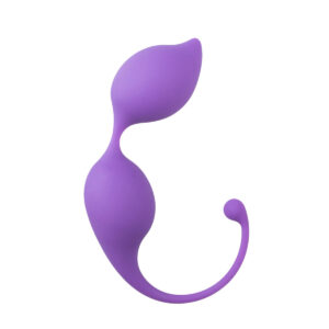 Bile Vaginale Jiggle Mouse Curved Silicon Purple