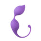 Bile Vaginale Jiggle Mouse Curved Silicon Purple
