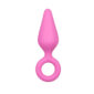 Dildo Anal Silicon ET Pointy Plug Pink Medium