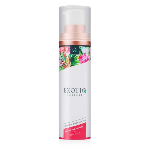 Ulei De Masaj Exotiq Kissable Sweet Strawberry 100 ML Ulei De Masaj Exotiq Kissable Sweet Strawberry 100 ML
