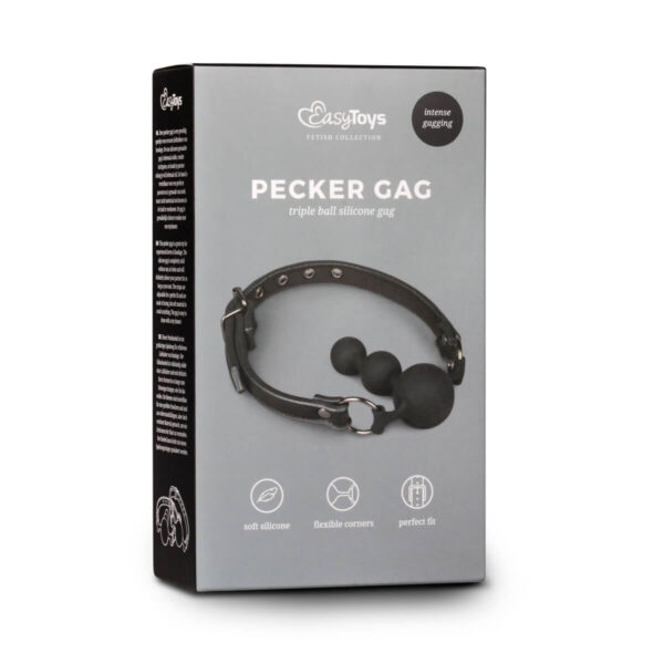 Calus De Gura Easy Toys Pecker Gag Beaded Calus De Gura Easy Toys Pecker Gag Beaded