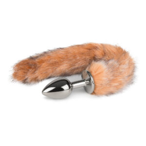 Dildo Anal Easytoys Fox Tail Metal Plug Small