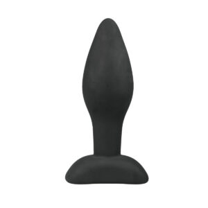Dildo Anal Silicon ET Rocket Plug Small Black