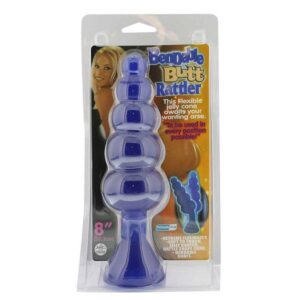 Dildo Anal Bendable Butt Rattler Blue