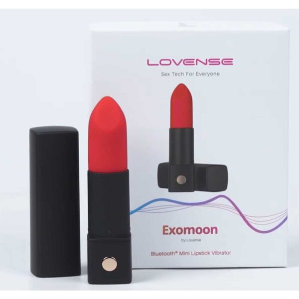 Vibrator Lovense Mini Lipstick Exomoon Vibrator Lovense Mini Lipstick Exomoon