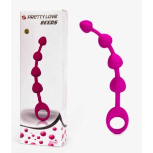 Bile Anale Pretty Love Silicone Beeds Purple