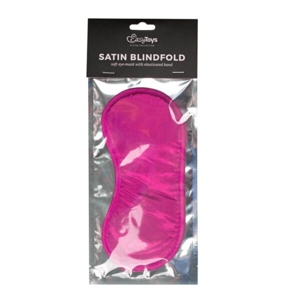 Masca De Ochi Easytoys Satin Blindfold Pink Masca De Ochi Easytoys Satin Blindfold Pink