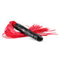 Bici Double Pleasure Dildo Flogger Black & Red