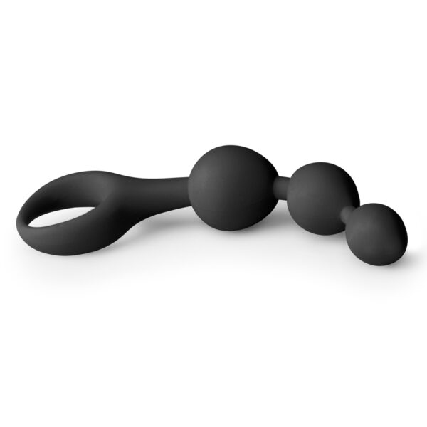 Bile Anale ET Black Anal Beads Triple Teaser Bile Anale ET Black Anal Beads Triple Teaser