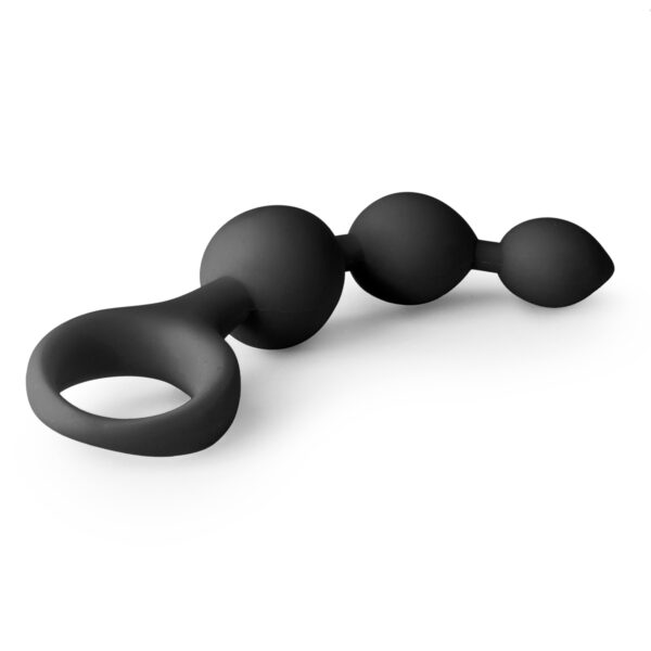 Bile Anale ET Black Anal Beads Triple Teaser Bile Anale ET Black Anal Beads Triple Teaser