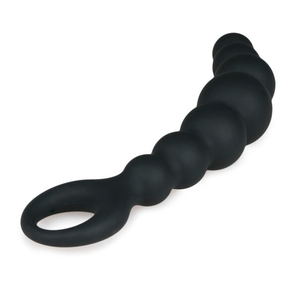 Bile Anale ET Black Beaded Plug Bile Anale ET Black Beaded Plug