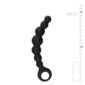 Bile Anale ET Black Beaded Plug