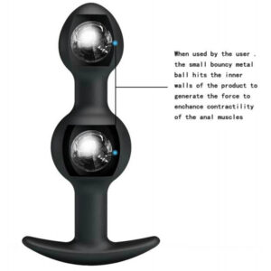 Bile Anale Special Anal Stimulation Silicon Black Small