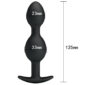 Bile Anale Special Anal Stimulation Silicon Black Medium